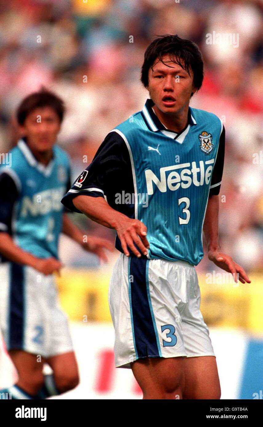 Japanese Soccer JLeague Kashiwa Reysol v Jubilo Iwata Stock Photo