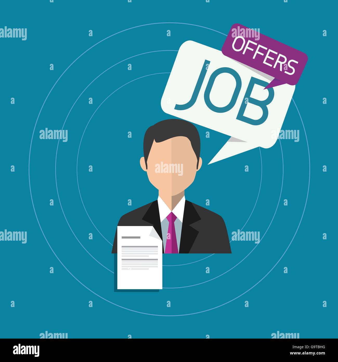 Job offers Stock Vector Images Alamy