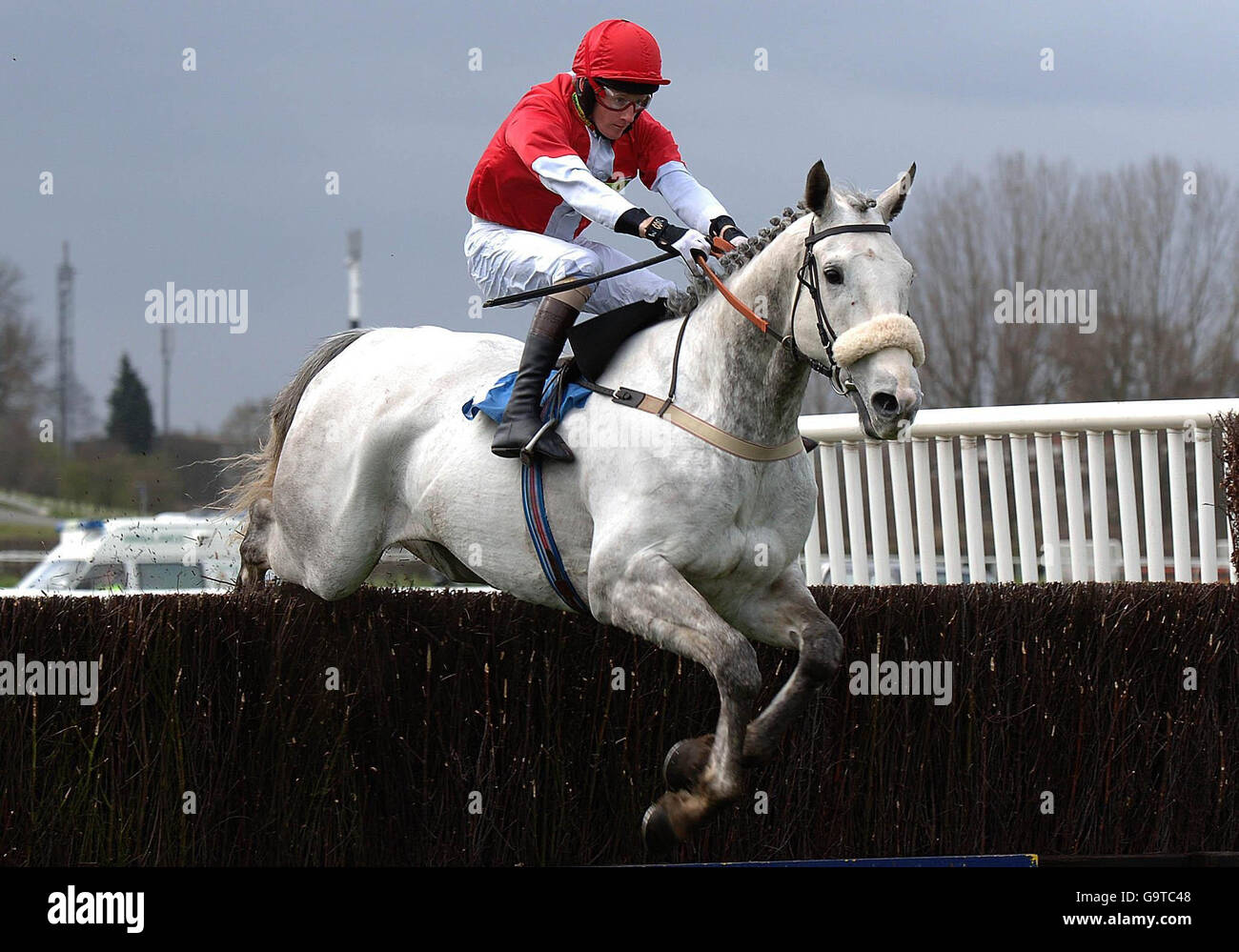 Horse racing wetherby racecourse hires stock photography and images