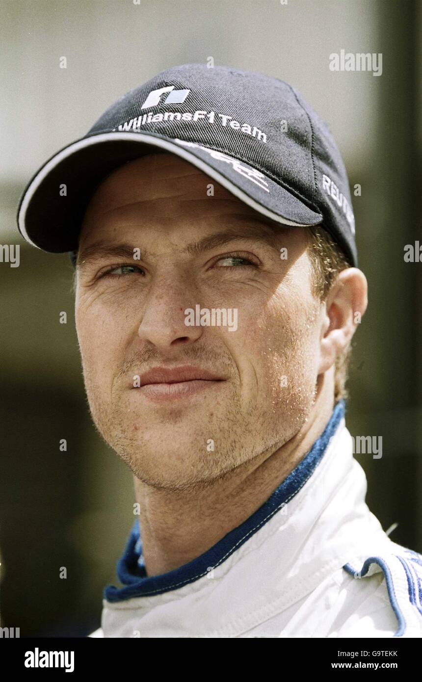 Motor Racing Formula One British Grand Prix Practice Stock Photo