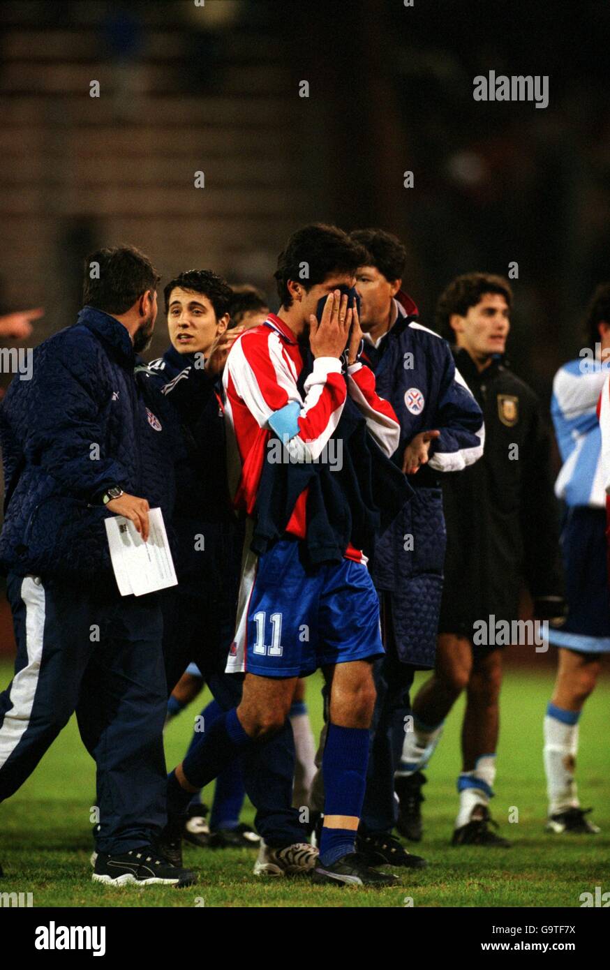 Soccer fifa world youth championship semi final argentina v paraguay hires stock photography