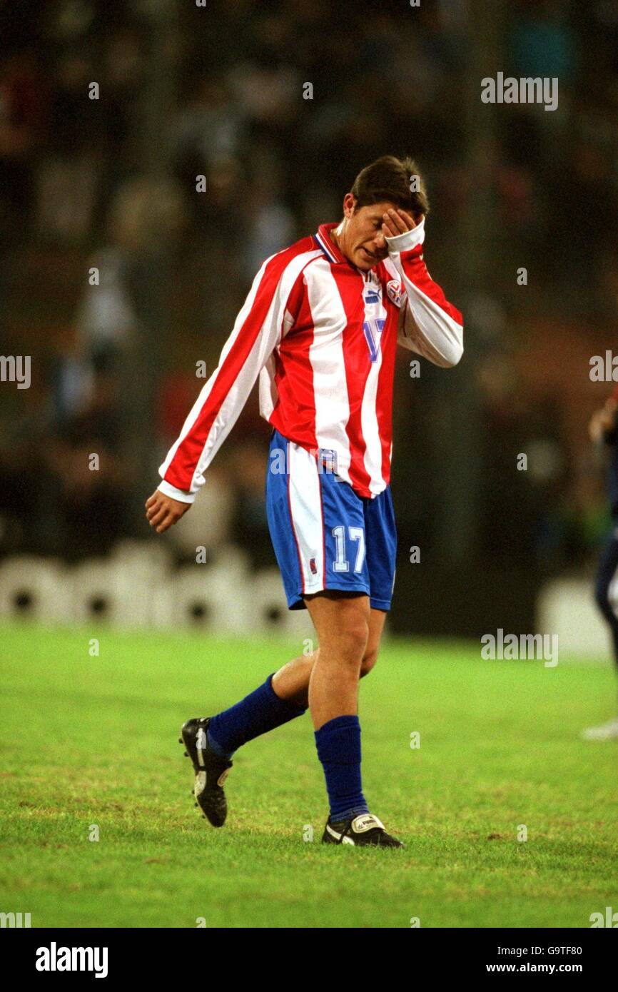 Soccer fifa world youth championship semi final argentina v paraguay hires stock photography