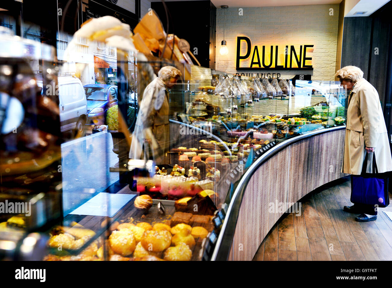 Europe France Paris French Pastries High Resolution Stock Photography