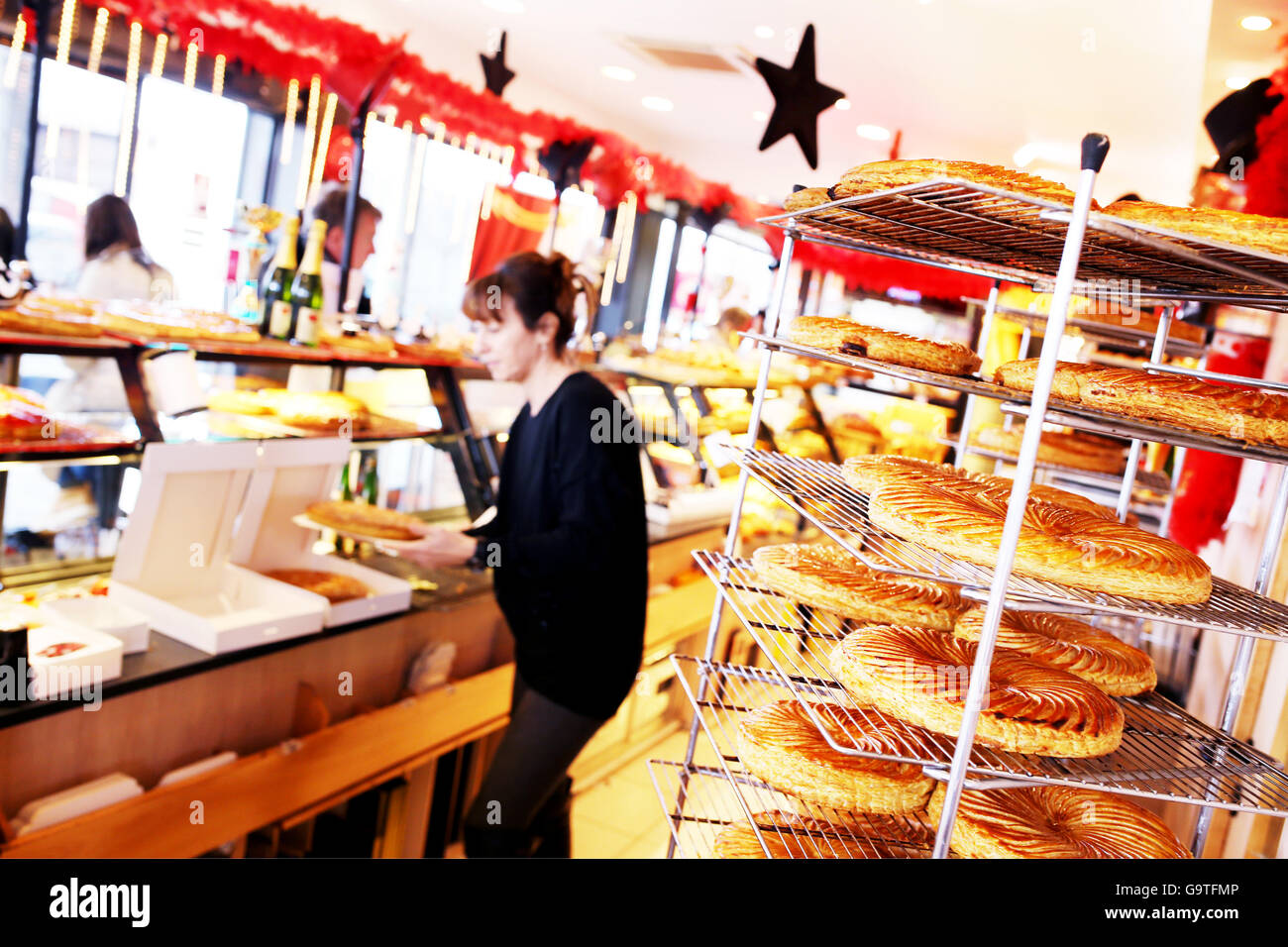 French Bakery Pastry, Paris Stock Photo Alamy