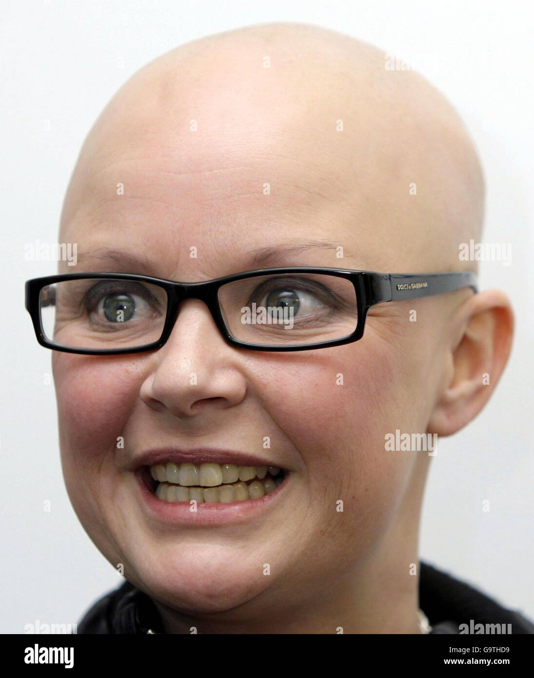 Gail Porter arrives for the O2 Undiscovered Music Talent Search Final at the ICA in central London. Stock Photo