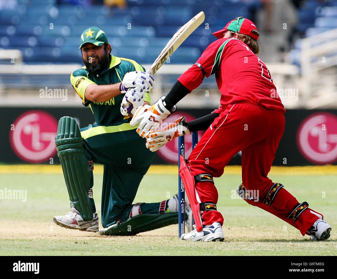 Cricket ICC Cricket World Cup 2007 Pakistan v Zimbabwe Sabina