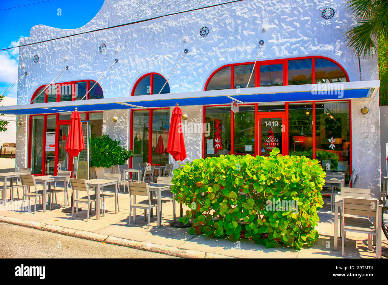 Lolita Tartine Restaurant on 5th Street in Sarasota, FL Stock Photo Alamy