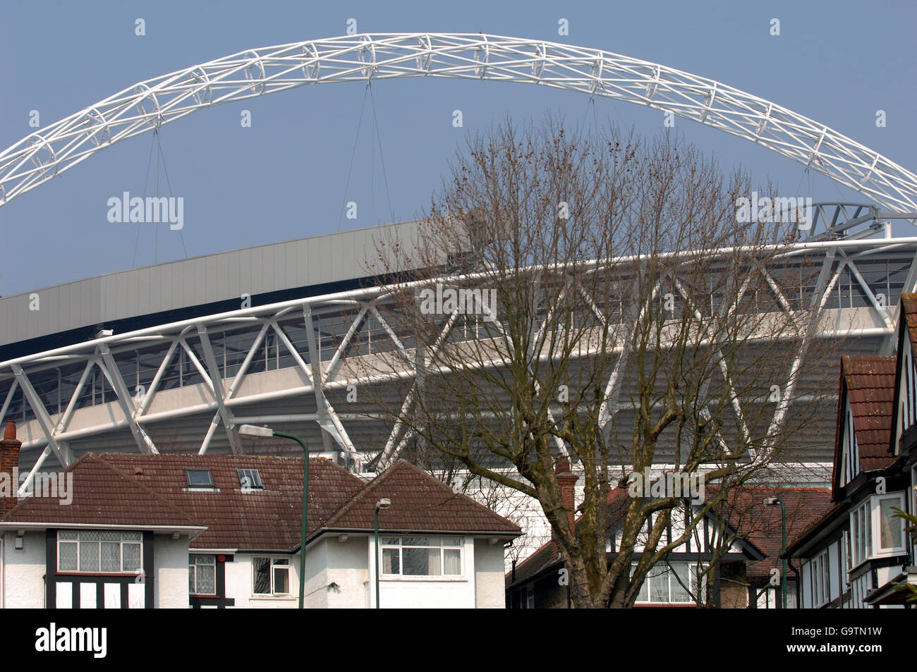 Soccer - Wembley Stadium - London Stock Photo - Alamy