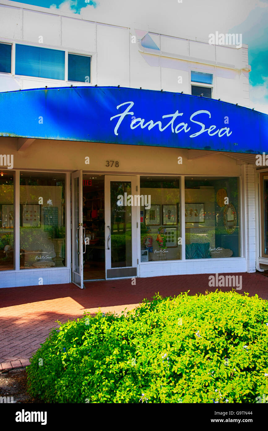 Fanta Sea store on St. Armands Circle, Sarasota, Florida Stock Photo