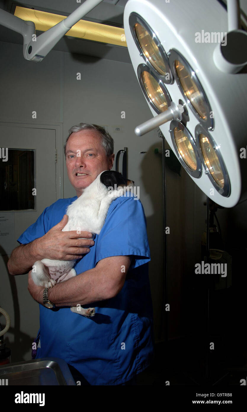 Portrait of television vet David Grant, who features in the programme