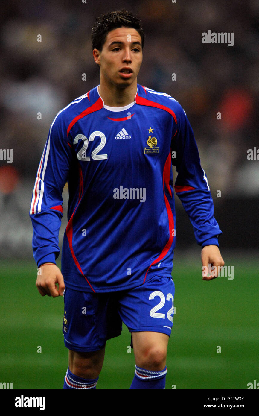 Soccer - International Friendly - France v Austria - Stade de France. Samir  Nasri, France Stock Photo - Alamy