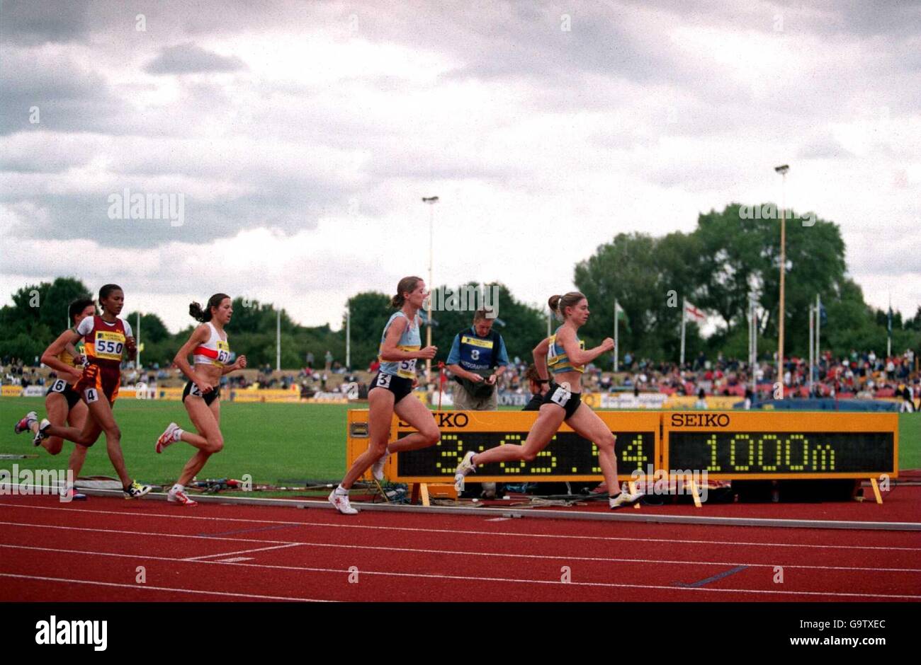 Athletics - Norwich Union World Trials and AAA Championships Stock ...