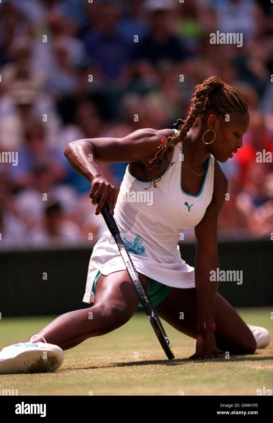 Tennis Wimbledon 2001 Quarter Final Stock Photo Alamy