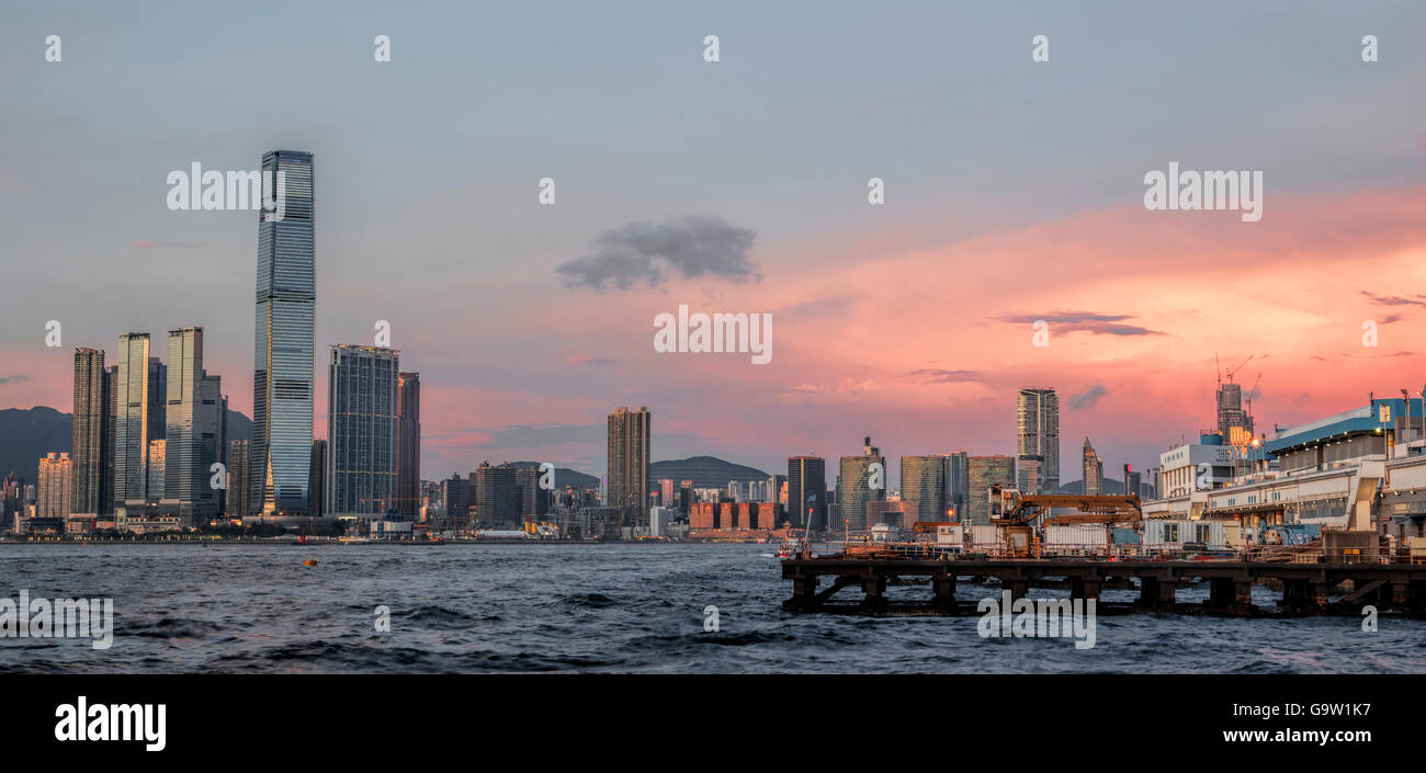Hong Kong wholesale vegetable market, Kennedy Town, Hong Kong, China