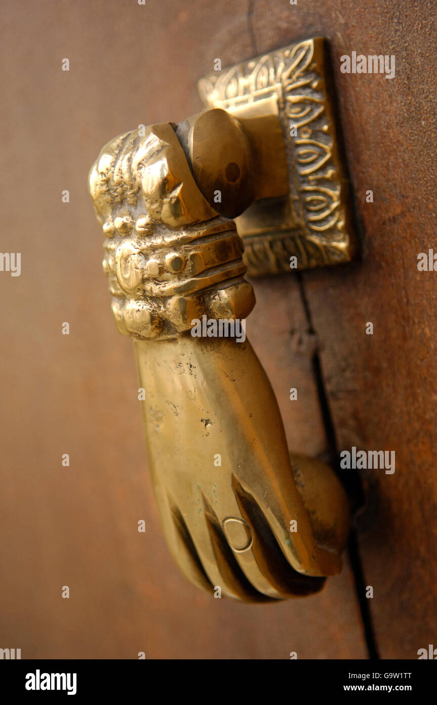 Door Knockers Stock Photo Alamy