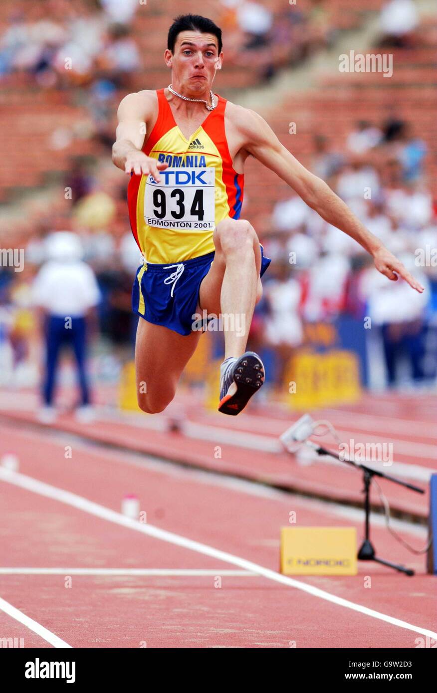 Athletics IAAF World Championships Edmonton Stock Photo Alamy
