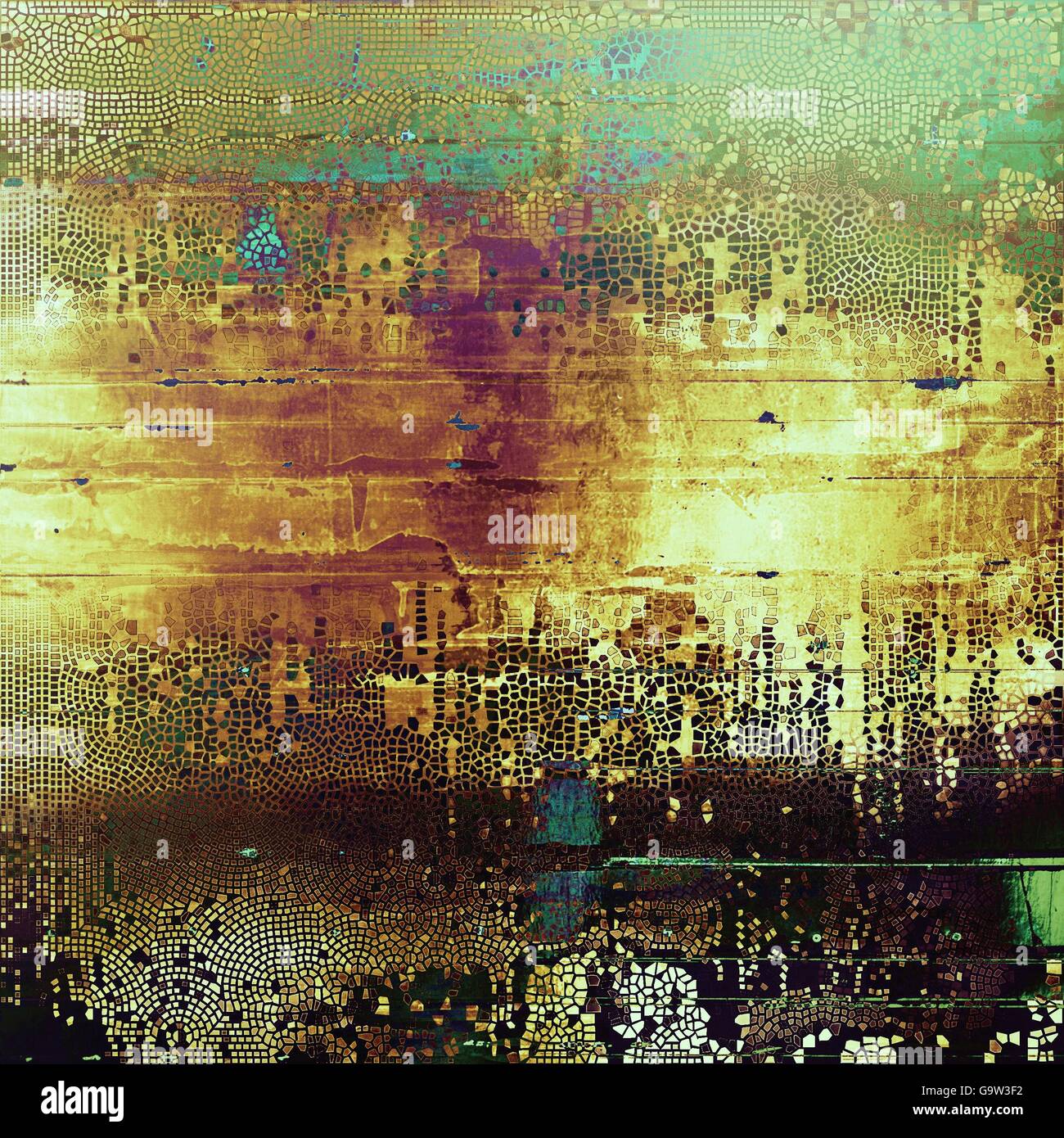 Art grunge texture for creative design or scrap-book. With vintage ...
