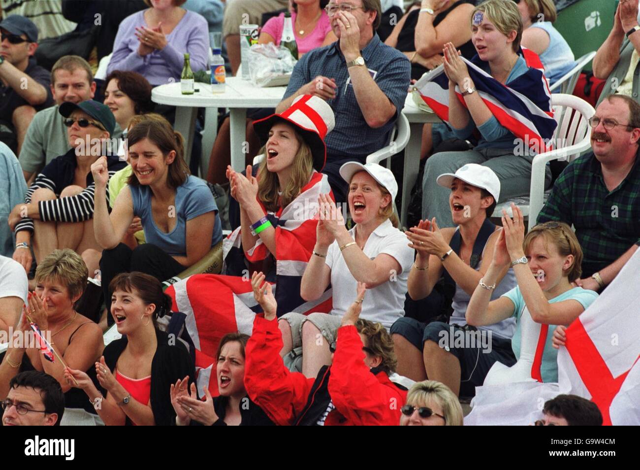 Tennis Wimbledon Championships Mens Semi Final Stock Photo Alamy