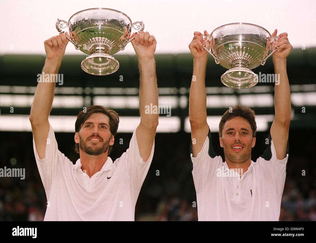 Tennis Wimbledon Championships Mens Doubles Final Stock Photo Alamy