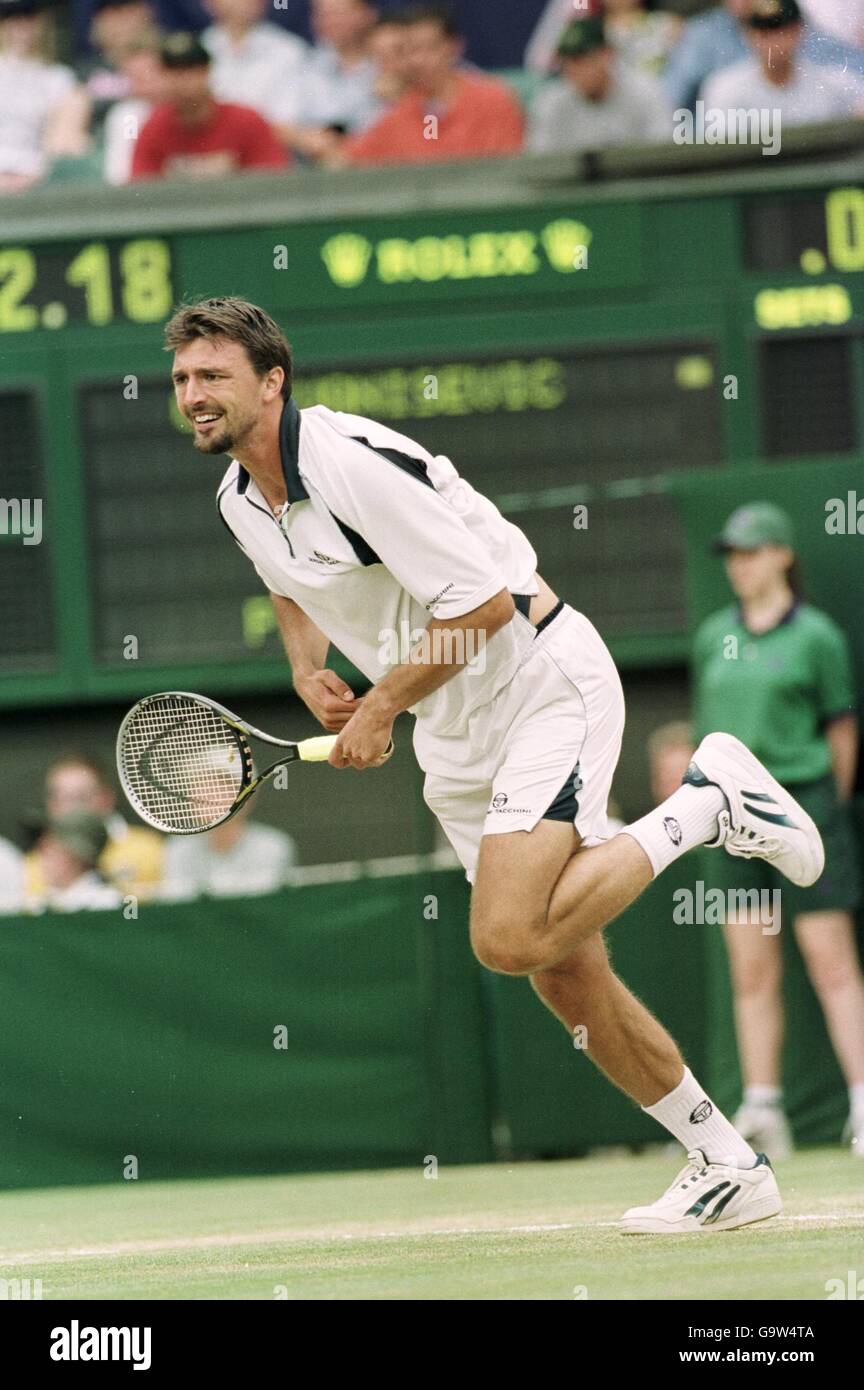 Tennis Wimbledon Championships Mens Final Stock Photo Alamy