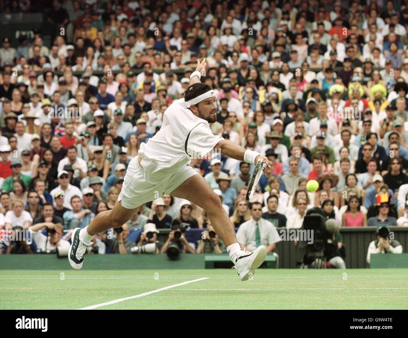 Tennis Wimbledon Championships Mens Final Stock Photo Alamy