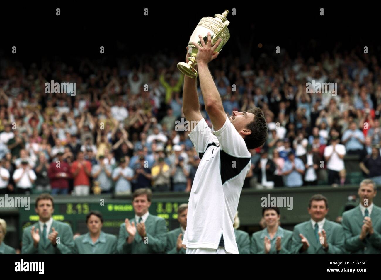 Tennis Wimbledon Championships Mens Final Stock Photo Alamy