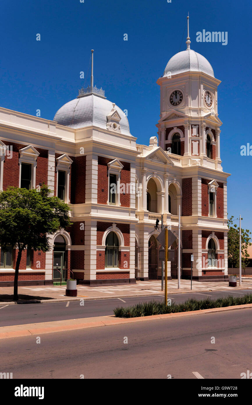 Municipal public building, Boulder Western Australia Stock Photo