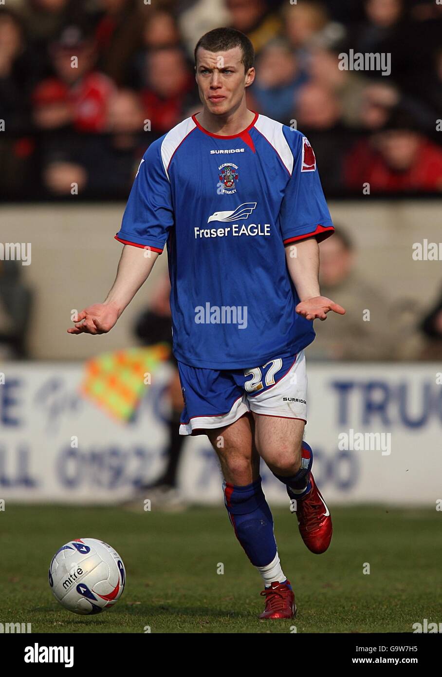 Shaun whalley accrington stanley hires stock photography and images
