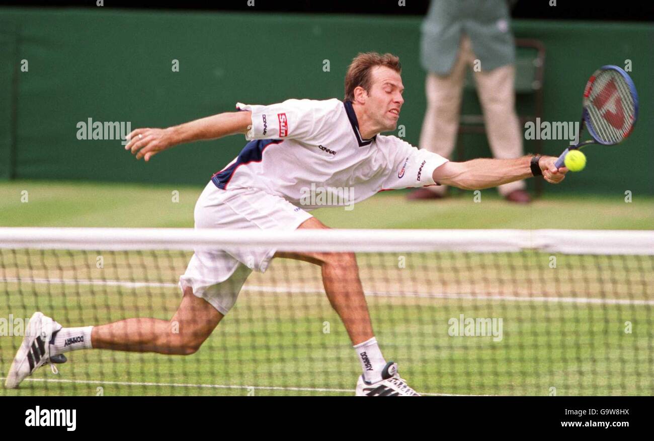 Tennis Wimbledon 2001 Third Round Stock Photo Alamy