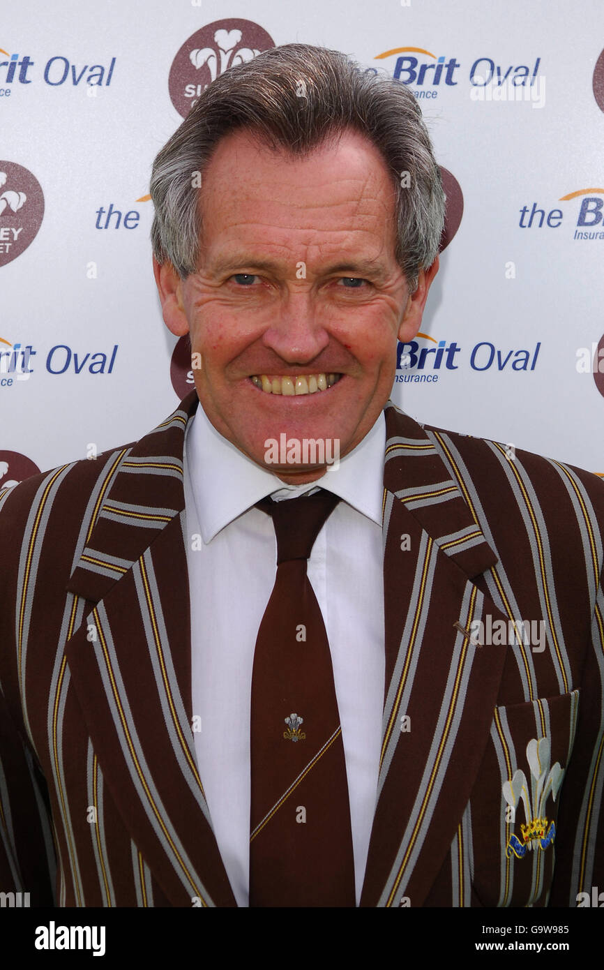 Cricket - Liverpool Victoria County Championship - Surrey Photocall 2007 - The Brit Oval. Keith Booth, Surrey scorer Stock Photo