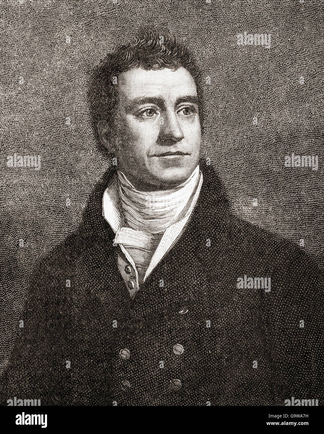 Joseph Hume, 1777 –  1855.  Scottish doctor and Radical MP. Stock Photo