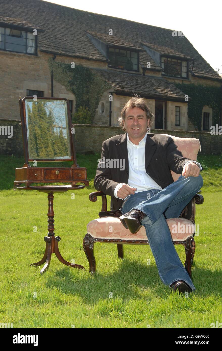 Paul Martin Feature Wiltshire. Flog It presenter Paul Martin during a