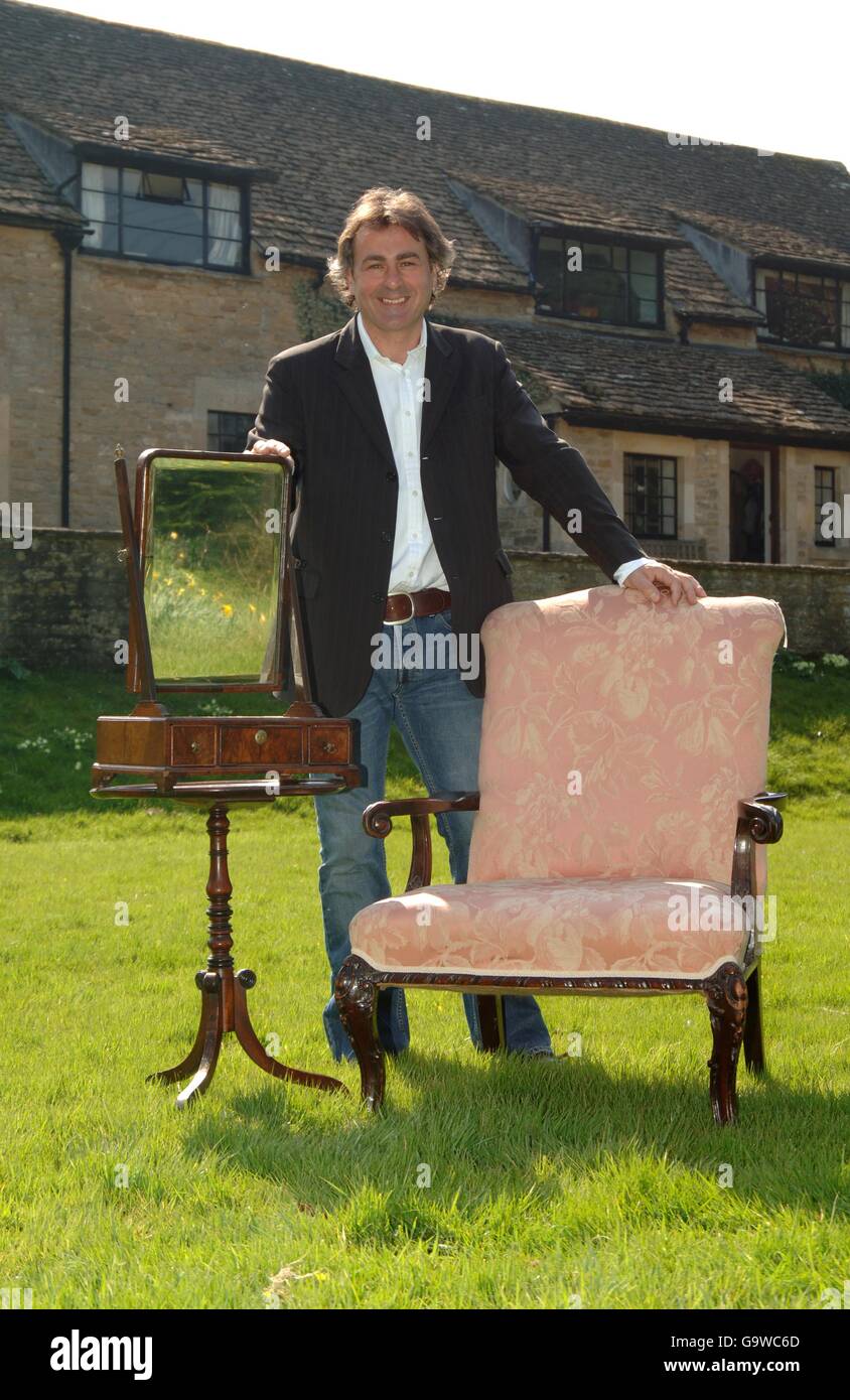 Flog It presenter Paul Martin during a photo shoot at his home, Dormer