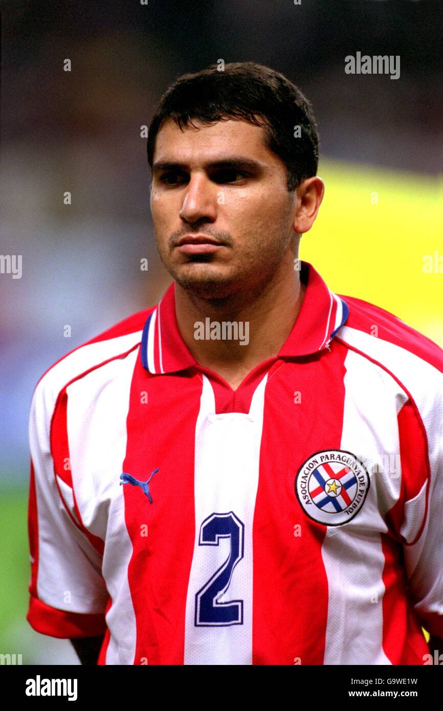 Soccer Kirin Cup 2001 Japan v Paraguay Stock Photo Alamy