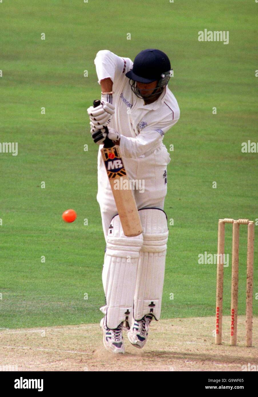 Cricket Second XI Trophy Semi Final Surrey v Middlesex Stock