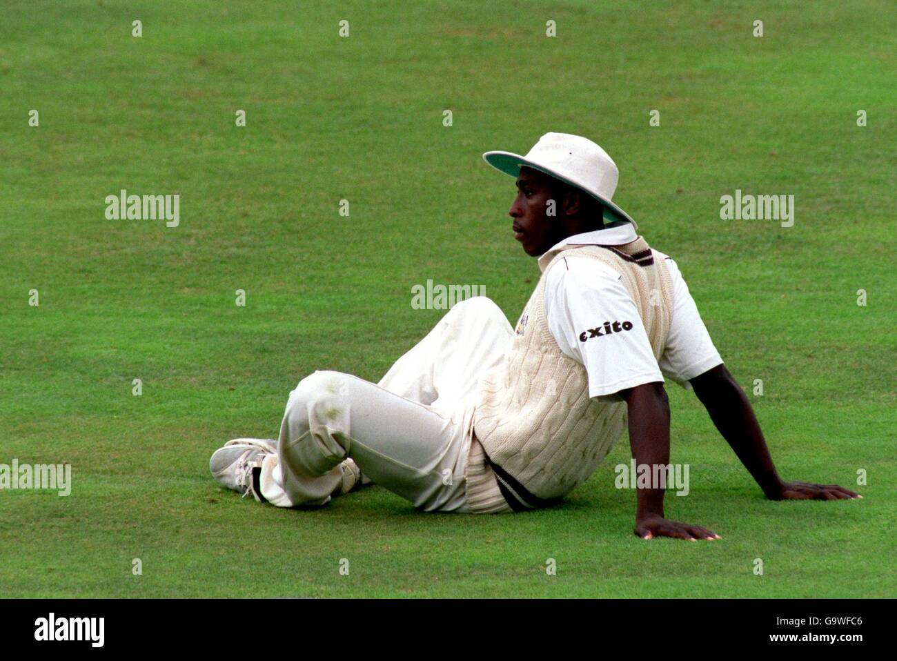 Cricket Second XI Trophy Semi Final Surrey v Middlesex Stock