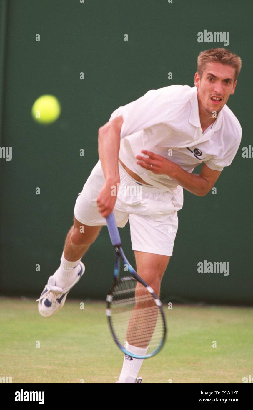 Tennis Wimbledon 2001 Quarter Finals Stock Photo Alamy