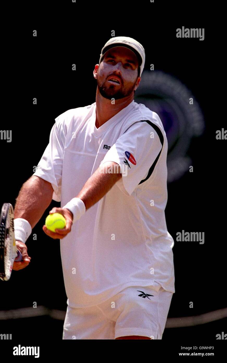 Tennis Wimbledon 2001 Quarter Finals Stock Photo Alamy