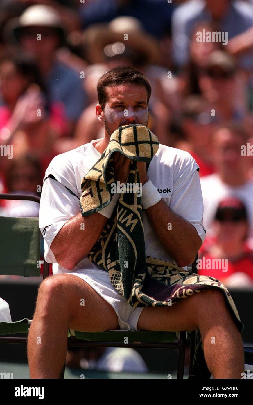 Tennis Wimbledon 2001 Quarter Finals Stock Photo Alamy