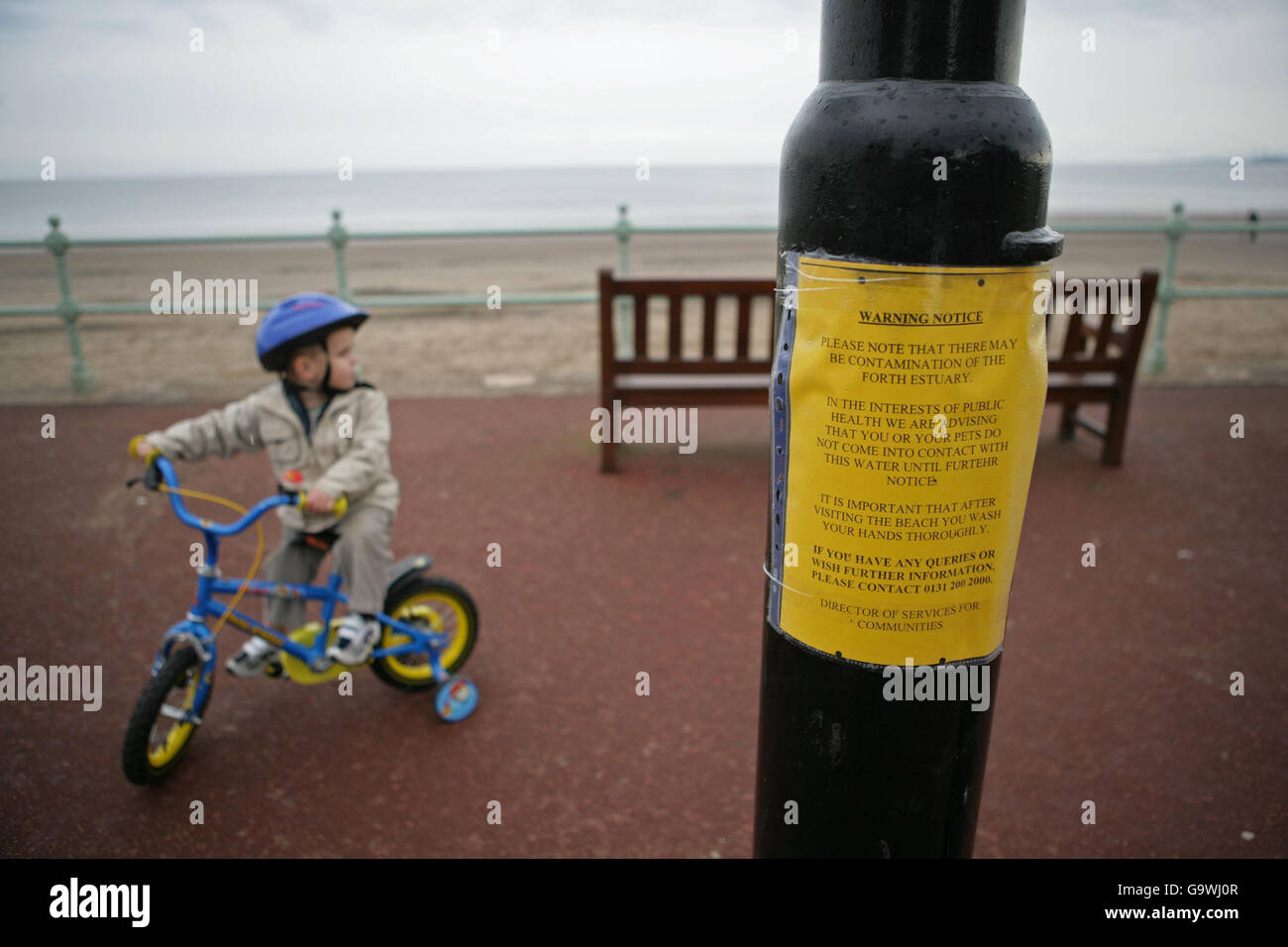 Edinburgh There Been Sewage Spill High Resolution Stock Photography and