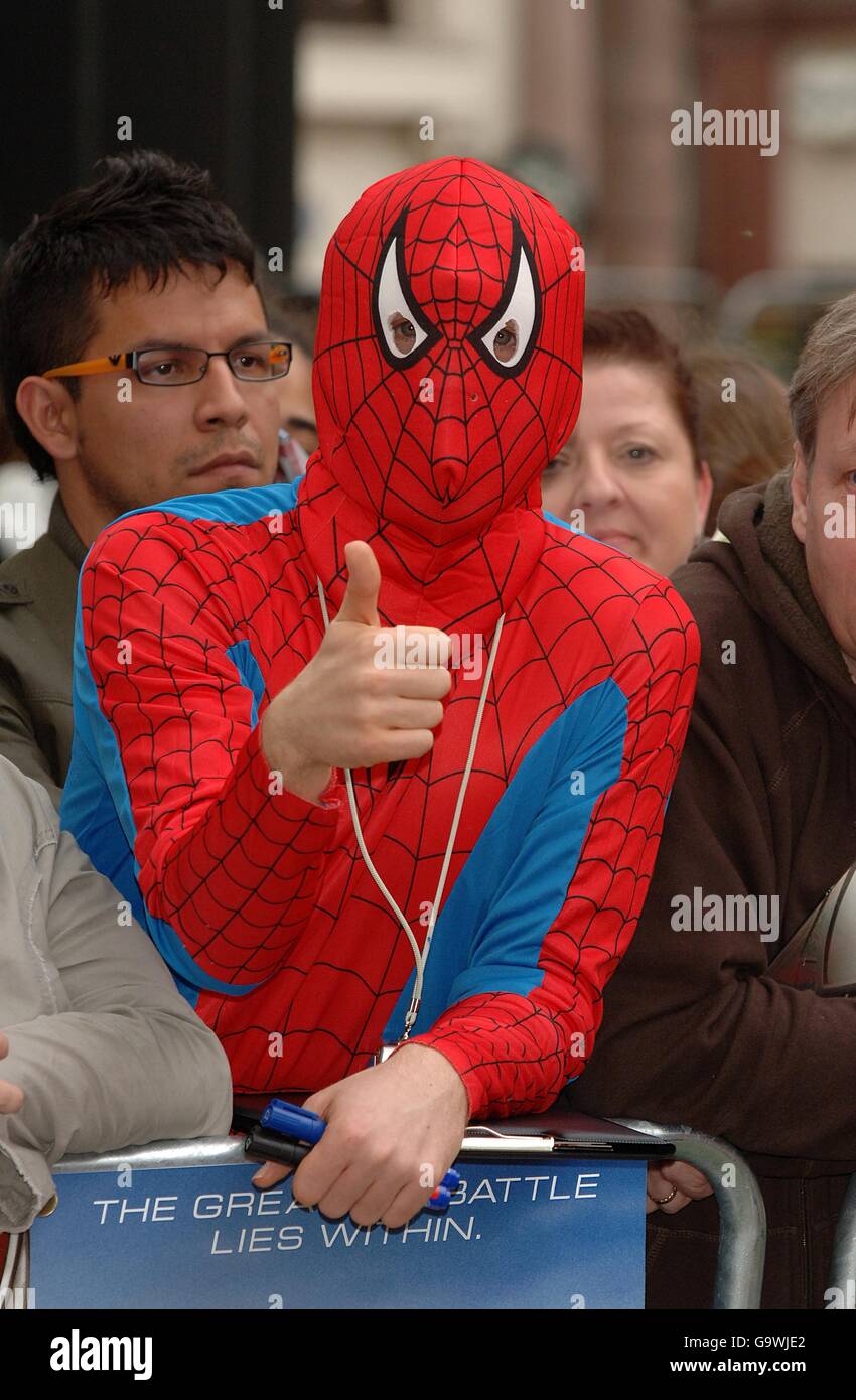 Spiderman fan hi-res stock photography and images - Alamy