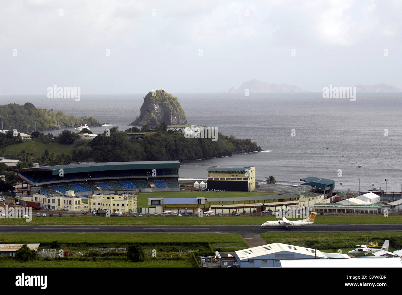 General view of the arnos vale stadium hires stock photography and