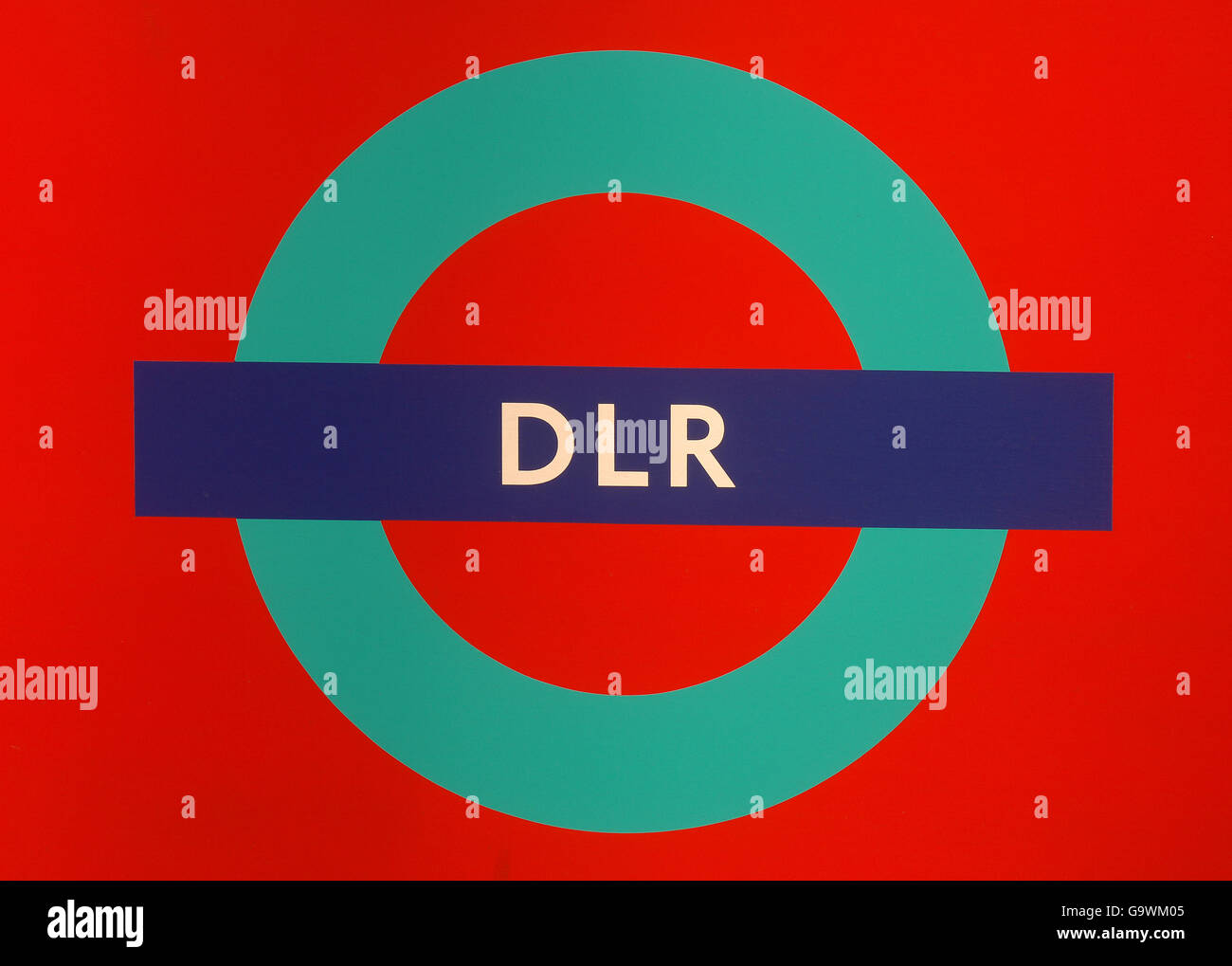 Transport Rail Docklands Light Railway London Stock Photo Alamy