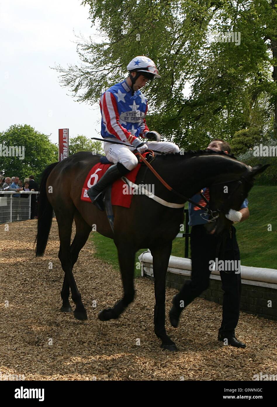Horse Racing - Betfred Gold Cup Meeting - Sandown Park Stock Photo - Alamy