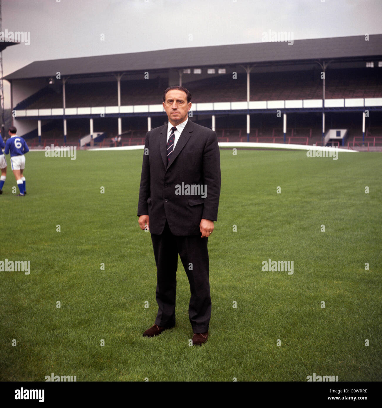 Soccer - Football League Division One - Everton Photocall. Mr. Harry Catterick, manager of Everton 12/8/1964 Stock Photo