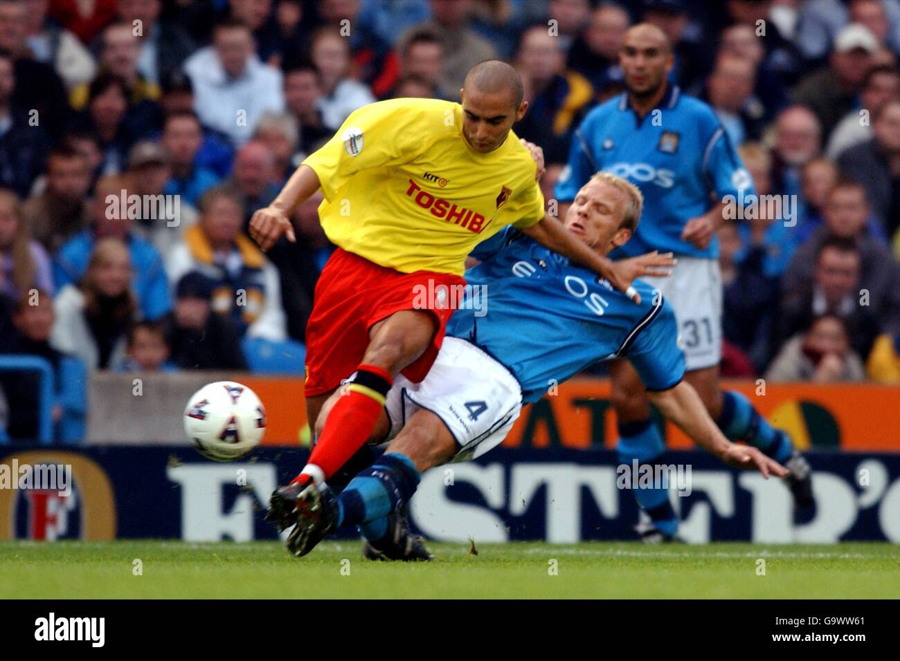 Photo Dédicacée De Gerard Wiekens – Carte Fan Manchester City – Football