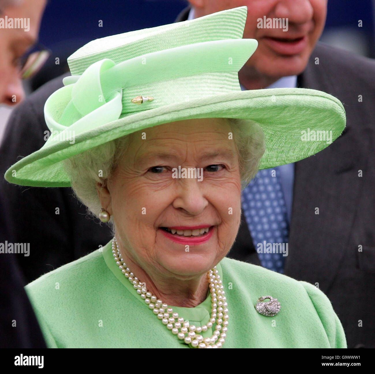 Queen elizabeth ii visits the us hires stock photography and images