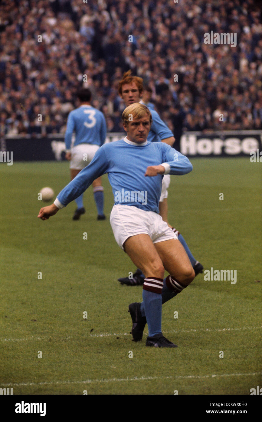 Soccer - League Division One - Manchester City v Everton - Maine Road. Francis Lee, Manchester City Stock Photo