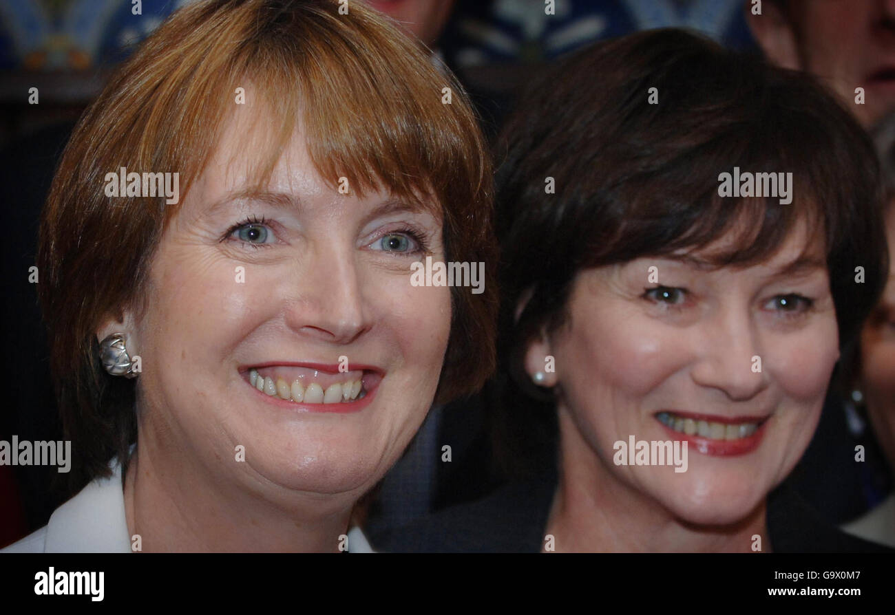 Harriet Harman (left), deputy Labour leadership candidate, and her ...