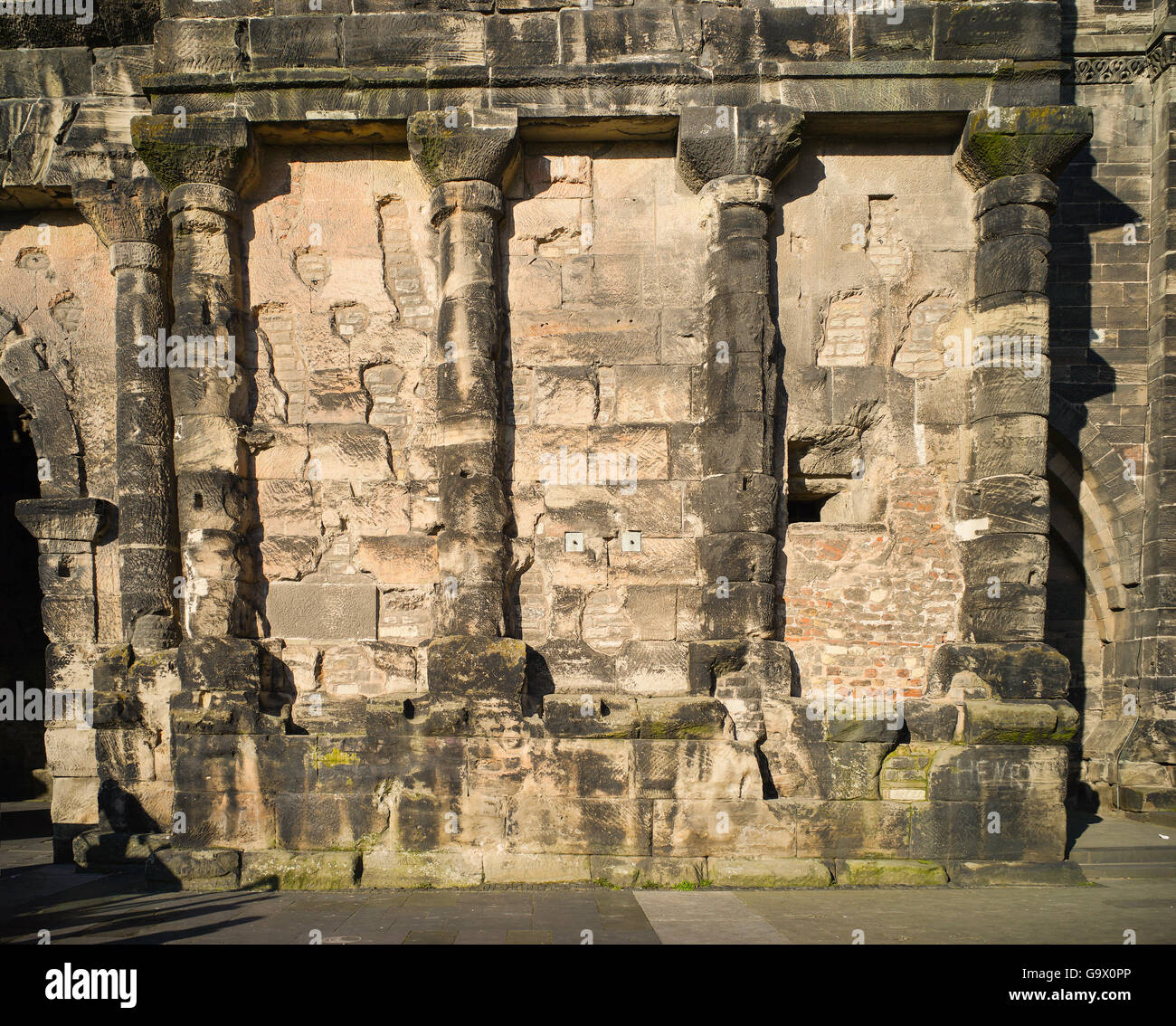 The Roman Gate "Porta Nigra" is the best preserved Roman building north